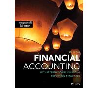 Financial Accounting With International Financial Reporting Standards