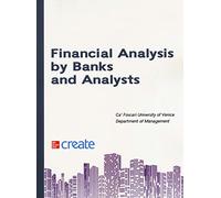 Financial analysis by banks and analysts