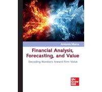 Financial analysis, forecasting, and value