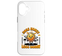 Financial Freedom More Money Less Worry Saver Finance Custodia per iPhone 16 Plus