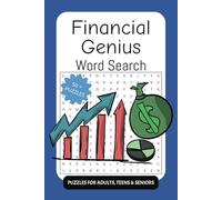 Financial Genius: Word Searches with Easy-to-Read Print about Wealth Building, Investing, Personal Finance, and More | 6x9 inches, 120 pages | A ... for Aspiring Financiers and Money Enthusiasts