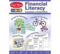 Financial Literacy Lessons and Activities, Grades 6-8 (Tascabile)