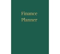 Financial Planner | Budget Organizer & Expense Tracker - 12-Month Money Journal: Emerald