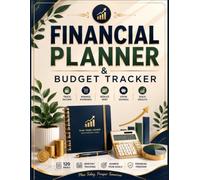 Financial Planner & Budget Tracker: Track Income, Expenses, Debt, Savings, Assets & Net Worth | Monthly Money Management System | 8.5 x 11 Inch | 120 Pages