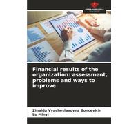 Financial results of the organization: assessment, problems and ways to improve