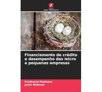 Financiamento de crédito e desempenho das micro e pequenas empresas
