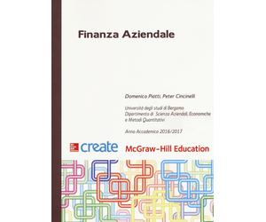 Finanza aziendale - Piatti Domenico, Cincinelli Peter