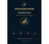 Finanzplaner: Undatierter Budgetplaner und Haushaltsbuch zum Eintragen