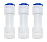 FINBe Valvola di ritegno unidirezionale da 3/8 "Push-in per sistema di osmosi inversa RO Pure Water 3/8" Push-in Valvola di ritegno a connessione rapida unidirezionale 3 pezzi