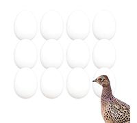 FINCA CASAREJO Uova di fagiano - Uova bianche piene - Confezione da 12