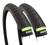 Fincci Copertone Slick 26 Pollici - Pneumatico Bici 26 x 1.95 con Protezione Antiforatura 3 mm 50-559, per Bici da Strada, MTB, Ibrida - Ideale per Uso in Città e Fuoristrada