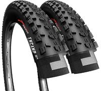 Fincci Copertoni MTB 26 x 2.25 ETRTO 57-559 Pieghevoli 30 TPI Set da 2 | Carcassa 30 TPI e Pressione 35-52 PSI per una Guida Stabile su Sentieri, Sterrato e Percorsi MTB con Bici da Montagna