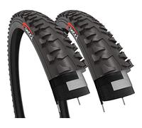 Fincci Coppia Copertoni 20x1.75 Pollici 47-406 Pneumatico per BMX MTB Montagna Fuori Strada o Bambini Bici Bicicletta con 20 x 1.75 Copertone (Confezione da 2)