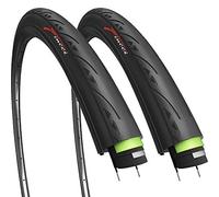 Fincci Coppia Copertoni Bici Corsa 700x25 - Pneumatici 25-622 con Protezione Anti-puntura Antiforatura da 3 mm - 60TPI per Ciclo Gara Strada Turismo Bicicletta