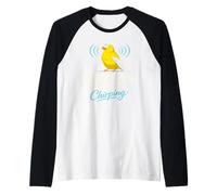 Finch Flock Founder Piccolo Bird Lover Backyard Birding Pride Maglia con Maniche Raglan