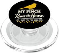Finch Flock Founder Piccolo Bird Lover Backyard Birding Pride PopSockets PopGrip per MagSafe