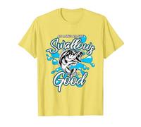 Finché ingoia Tutto Bene Maglietta, Uomo, Limone, S