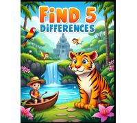 “Find 5 Differences • Fun Jungle & Animal Puzzles to Boost Focus and Brain Power”