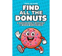 Find All The Donuts: A Ridiculously Difficult 1-Word Word Search | Hard Puzzles For Adults