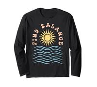 Find Balance Sunshine Paradise Summer Vibes Summer Maglia a Manica