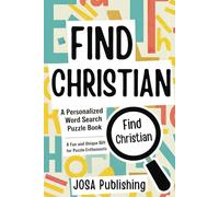 Find Christian: A Personalized Word Search Puzzle Book: The Perfect Gift for a Unique and Memorable Challenge