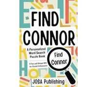 Find Connor: A Personalized Word Search Puzzle Book: The Perfect Gift for a Unique and Memorable Challenge