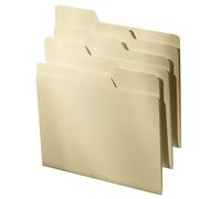 Find It All Tab File Folders Letter Size Third Cut 9 Folders per Pack Back to School Supplies for College Students - Manila (FT07057)