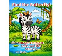 Find The Butterfly: Jungle Animals: Seek and FInd