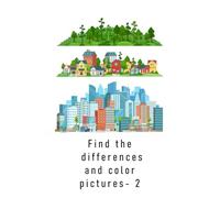 Find the differences and color pictures - 2