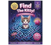 Find The Kitty: MAZE ADVENTURE BOOK