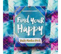 Find Tuo happy Daily Mantra Mazzo Carte Beyond Words Esoteric Affermazione Nuovo