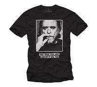 Find What You Love - Maglietta Uomo T-Shirt Charles Bukowski Nera S