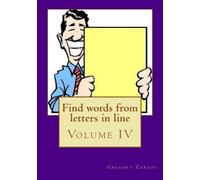 Find words from letters in line: Volume IV (Volume 4)