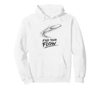Find Your Flow da Golf Disco Golfista Frisbee Golf frolf Felpa con Cappuccio
