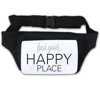 Find Your Happy Place Marsupio Marsupio Bianco