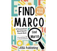 Find Your Name: Marco: A Personalized Word Search Puzzle Book: The Perfect Gift for a Unique and Memorable Challenge