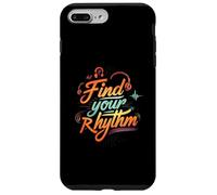 Find Your Rhythm Music Headphones Lover Custodia per iPhone 7 Plus/8 Plus