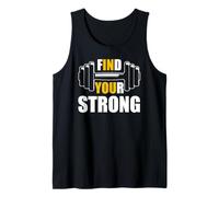 Find Your Strong in You Strength Gym Work Motivational Quote Canotta