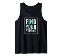 Find Your Strong Motivational Gym Workout Fitness Canotta