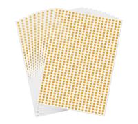 FINDAT 7000 adesivi a pois arancioni da 6 mm, etichette adesive per codifica a colori, impermeabili, autoadesive, rotonde, per la scuola e il calendario fai da te