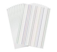 FINDAT 7000 PCS Adesivi a Puntini Morandi 6mm Etichette per Codifica Colori Puntini Adesivi Impermeabili Autoadesivi Circolari Rotondi per Scuola DIY Calendario
