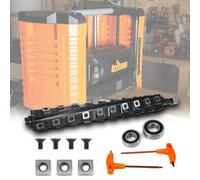 FindBuyTool - Testa elicoidale per pialla Triton TPT125, testa elicoidale da 31,8 cm con 10 inserti in carburo extra, aggiornamento a basso rumore per una finitura del legno più liscia