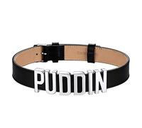 FindChic Puddin Collar Harley Quinn Cosplay Collana Girocollo in Vera Pelle per Donna