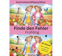 Finde den Fehler - Herbst - Seniorenbeschäftigung Rätsel - Grossformat