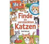 Finde die versteckten Katzen: Puzzle- und Malbuch für Kinder