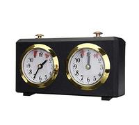 Findema Orologio Meccanico Professionale dei Giochi da Tavolo degli Scacchi Timer per Il Conto alla rovescia degli Scacchi