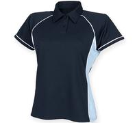 Finden & Hales Donna Piped Performance Polo LV371 - Donna maniche corte Tee