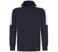 Finden & Hales Team Poliestere Contrasto Colore Due Toni Felpa Con Cappuccio