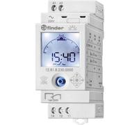 Finder 12.81.8.230.0000 Zeitschaltuhr für Hutschiene Betriebsspannung 230 V/AC