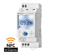 Interruttore Orario Astronomico Settimanale NFC 1 Contatto 16A Finder 12.A1